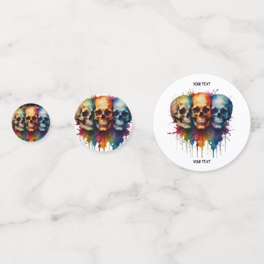 Cadeautas Confetti (Voorkanten)