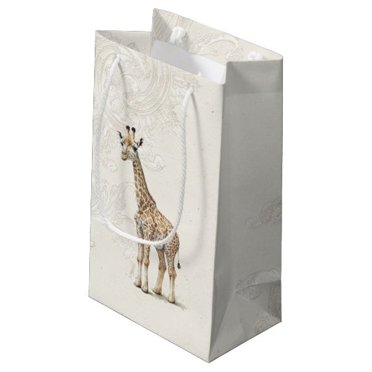 Cadeautas - Giraffe2 (Achterkant Gekanteld)