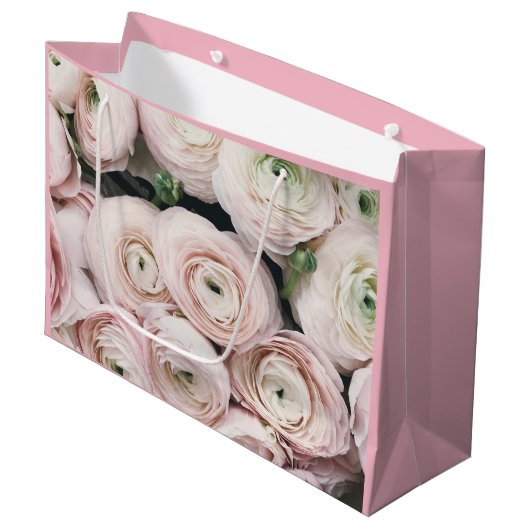 Cadeautas - Grote, HAPPY SEED WRAPPING-ROZEN (Voorkant Gekanteld)