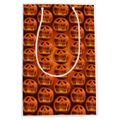 Cadeautas Halloween enge pompoen (Voorkant)