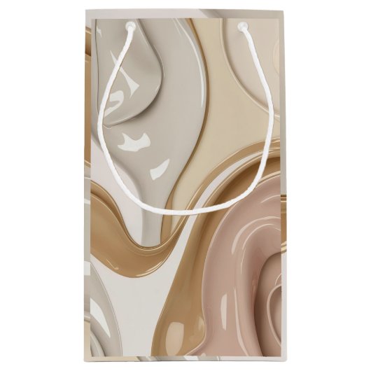 Cadeautas in stijlvolle abstracte afbeelding (Achterkant)