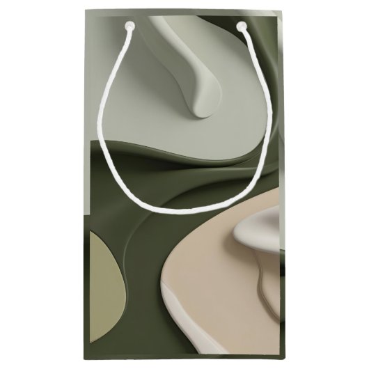 Cadeautas in stijlvolle abstracte afbeelding (Achterkant)