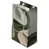 Cadeautas in stijlvolle abstracte afbeelding (Achterkant Gekanteld)