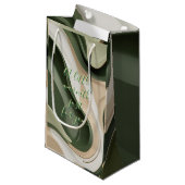 Cadeautas in stijlvolle abstracte afbeelding (Voorkant Gekanteld)