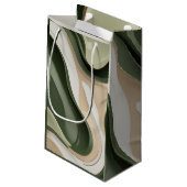 Cadeautas in stijlvolle abstracte afbeelding (Achterkant Gekanteld)