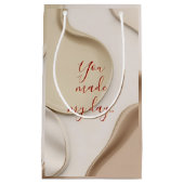 Cadeautas in stijlvolle abstracte afbeelding (Voorkant)