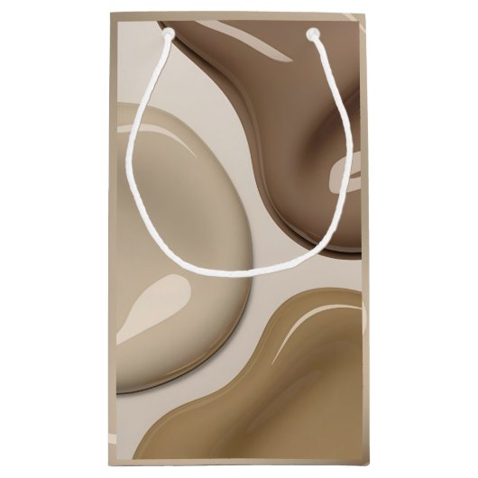 Cadeautas in stijlvolle abstracte afbeelding (Achterkant)