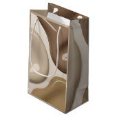 Cadeautas in stijlvolle abstracte afbeelding (Achterkant Gekanteld)