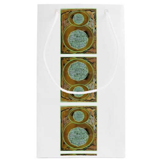 Cadeautas - klein, glanzend (Achterkant)