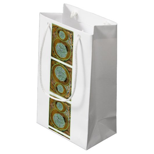 Cadeautas - klein, glanzend (Achterkant Gekanteld)