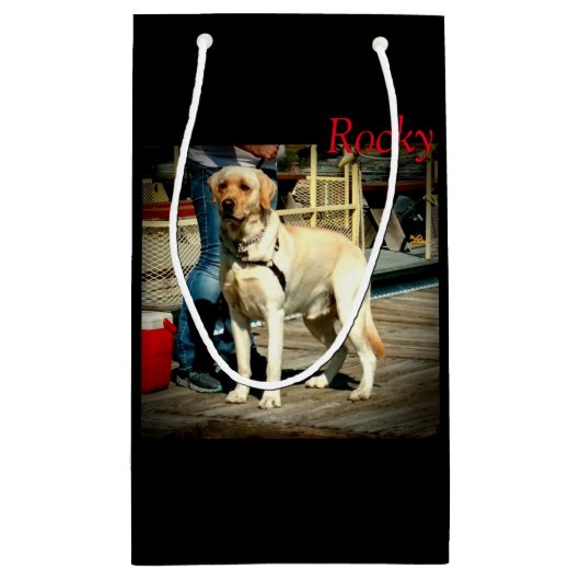 Cadeautas Labradors (Achterkant)