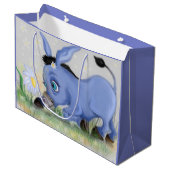Cadeautas Little Donkey en Daisy (Voorkant Gekanteld)