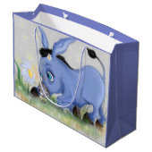 Cadeautas Little Donkey en Daisy (Achterkant Gekanteld)