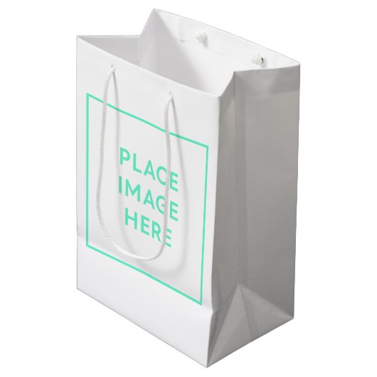 Cadeautas - Medium, Glanzend (Voorkant Gekanteld)