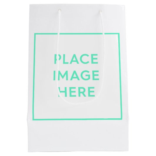 Cadeautas - Medium, Glanzend (Achterkant)