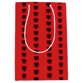 Cadeautas met Albanese vlag
