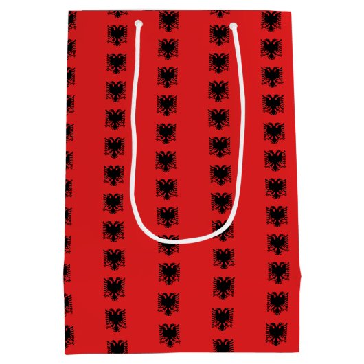 Cadeautas met Albanese vlag (Achterkant)