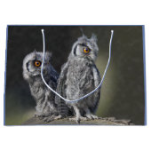 Cadeautas met babyuilen (Voorkant)
