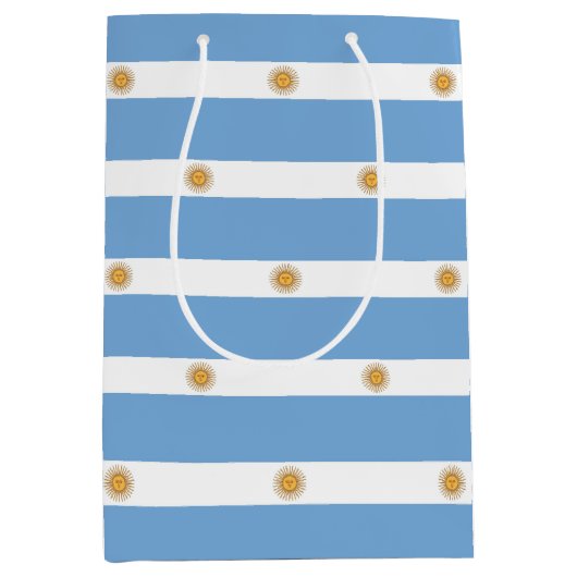 Cadeautas met de vlag van Argentinië (Voorkant)