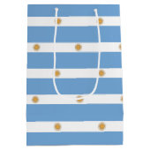 Cadeautas met de vlag van Argentinië (Achterkant)