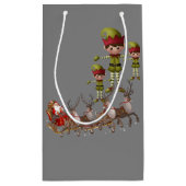 Cadeautas met kerstcadeaus (Achterkant)