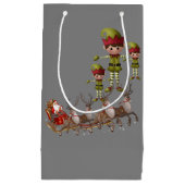 Cadeautas met kerstcadeaus (Voorkant)