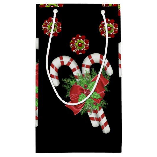 Cadeautas met kerstcadeaus (Achterkant)