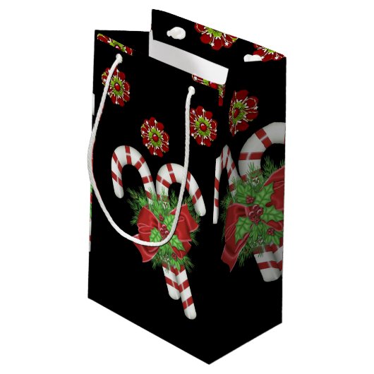 Cadeautas met kerstcadeaus (Achterkant Gekanteld)