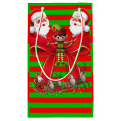 Cadeautas met kerstcadeaus (Achterkant)