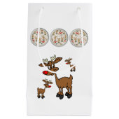 Cadeautas met kerstcadeaus (Voorkant)