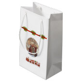 Cadeautas met kerstcadeaus (Achterkant Gekanteld)