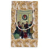 Cadeautas met kerstcadeaus (Voorkant)
