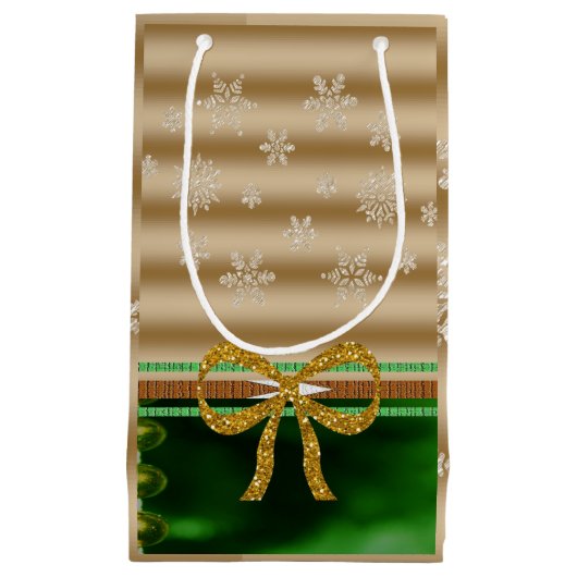 Cadeautas met kerstcadeaus (Voorkant)