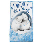 Cadeautas met kerstcadeaus (Voorkant)