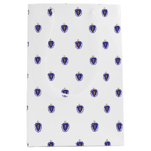 Cadeautas met vlag van de staat Massachusetts, Ver