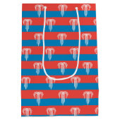 Cadeautas met vlag van Kansas City, Verenigde Stat (Achterkant)