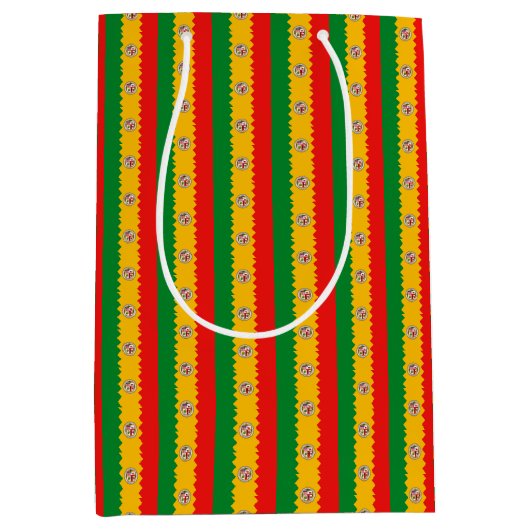 Cadeautas met vlag van Los Angeles, VS (Voorkant)