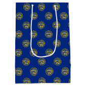 Cadeautas met vlag van Nebraska, Verenigde Staten (Achterkant)