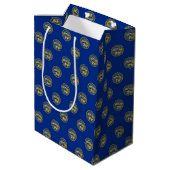 Cadeautas met vlag van Nebraska, Verenigde Staten (Achterkant Gekanteld)
