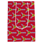 Cadeautas met vlag van St. Louis, USA (Achterkant)