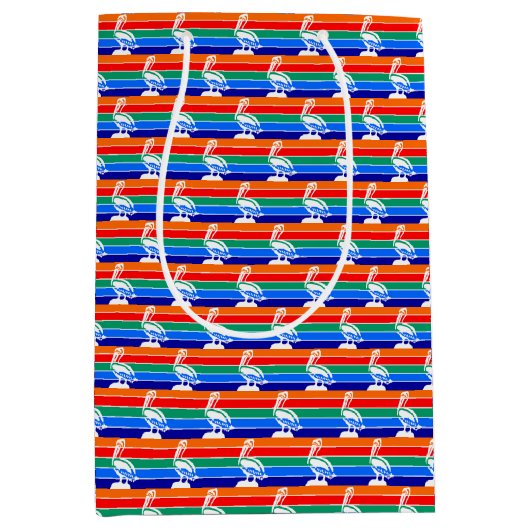 Cadeautas met vlag van St. Petersburg, USA (Voorkant)