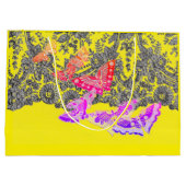 Cadeautas, met wieltjes, met wieltjes groot cadeauzakje (Achterkant)