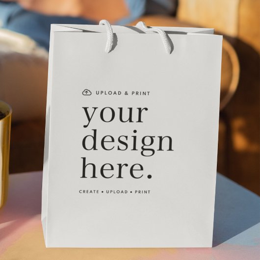 Cadeautas ontwerp uploaden