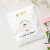 Cadeautas - op maat (tekst/logo toevoegen) bedankzakje (Gezegeld)