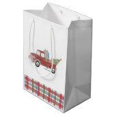 Cadeautas - Red Truck Holiday (Achterkant Gekanteld)