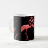 Cadeautas - Roze Flamingo Koffiemok (Voorkant links)
