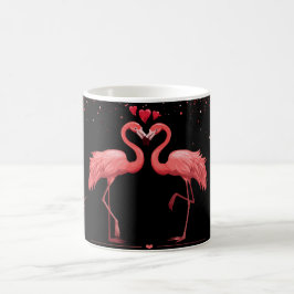 Cadeautas - Roze Flamingo Koffiemok