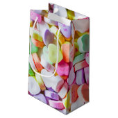 Cadeautas - Snoep conversatie harten (Achterkant Gekanteld)