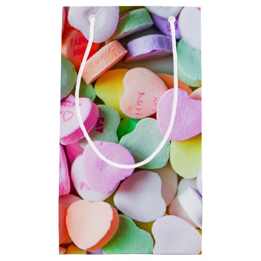 Cadeautas - Snoep conversatie harten (Voorkant)