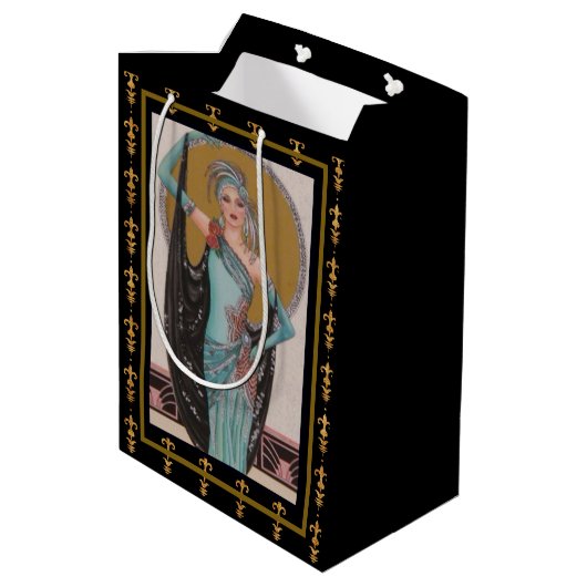 Cadeautas The Flapper (Achterkant Gekanteld)